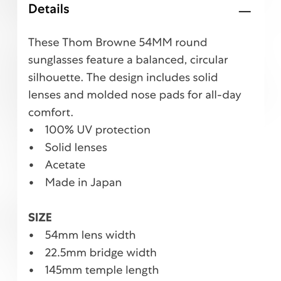 Thom Browne Women's Gray Patterned Sunglasses - Picture 3 of 3